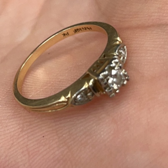 14k gold ring - Picture 3 of 3